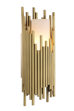 Alabaster Brass Wall Lamp | Eichholtz Bartoli | OROA