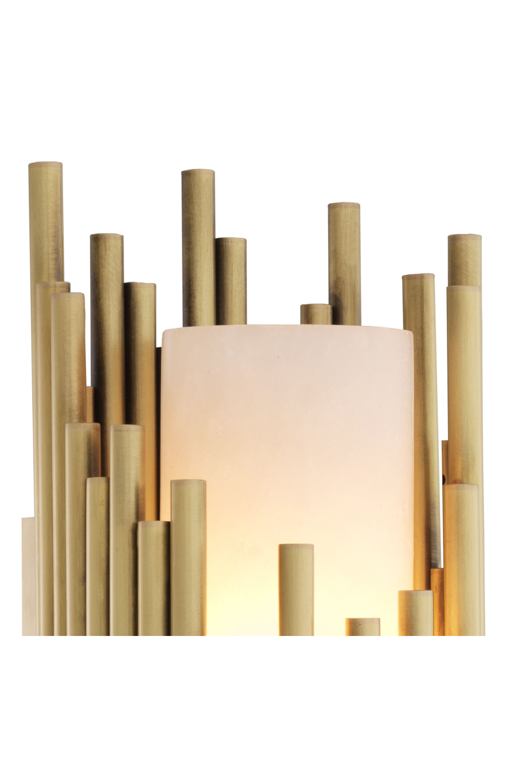 Alabaster Brass Wall Lamp | Eichholtz Bartoli | OROA