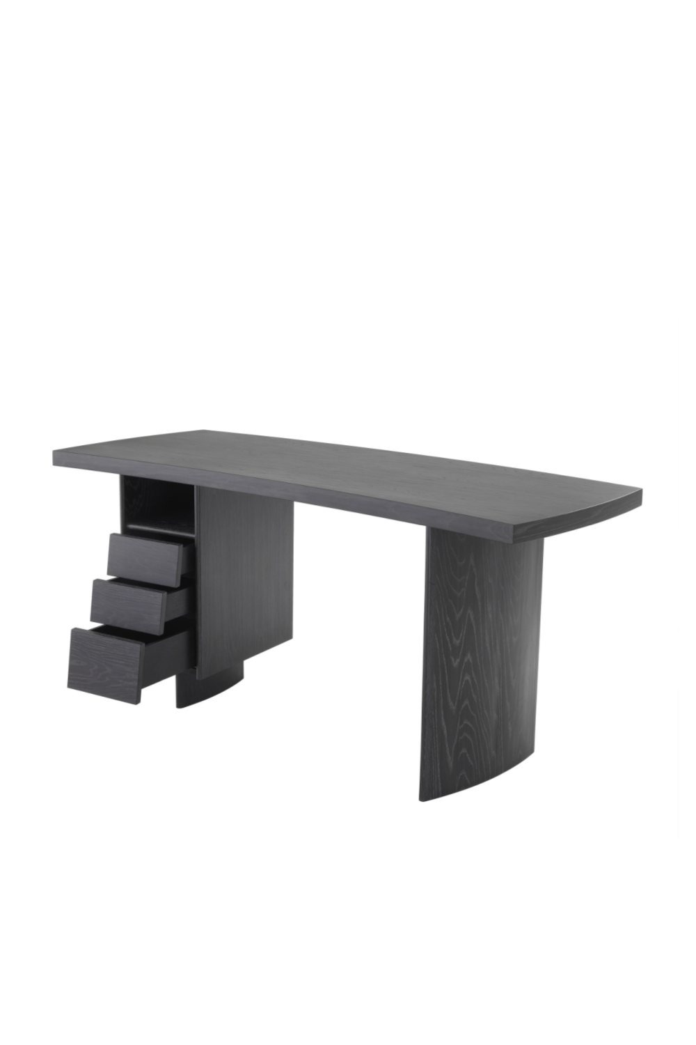 Charcoal Gray Oak Desk | Eichholtz Virage | OROA