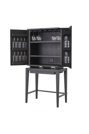 Charcoal Oak Storage Cabinet | Eichholtz Dimitros | OROA