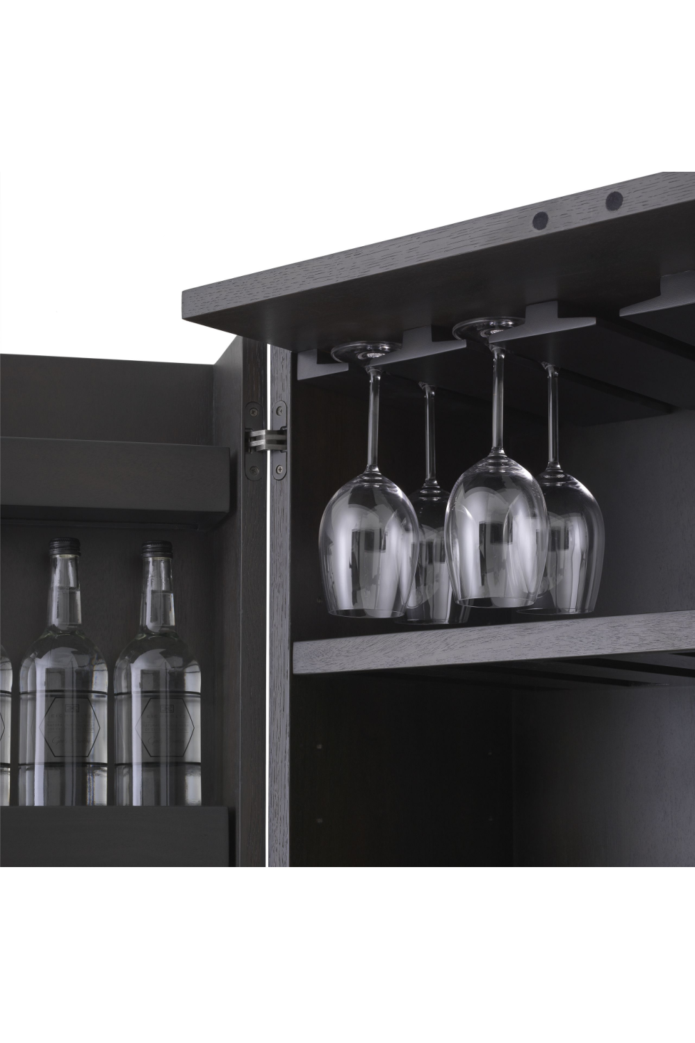 Charcoal Oak Storage Cabinet | Eichholtz Dimitros | OROA