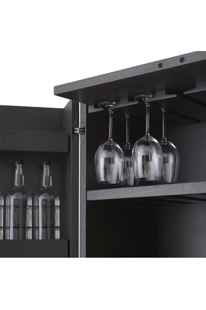 Charcoal Oak Storage Cabinet | Eichholtz Dimitros | OROA