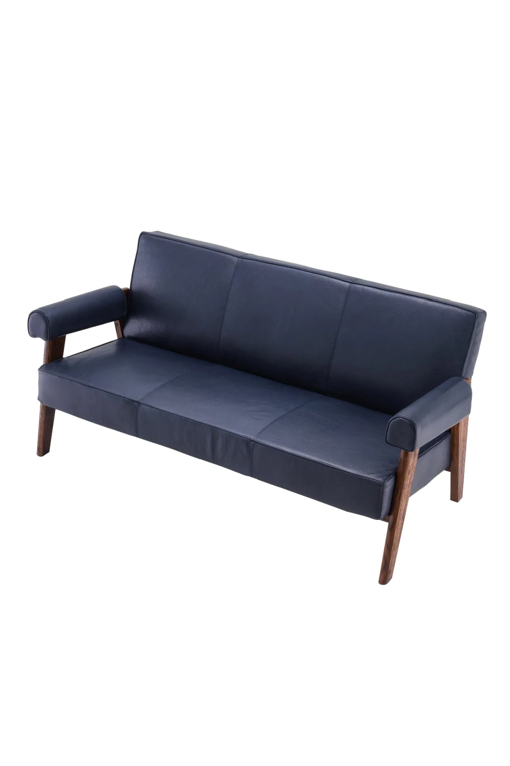 Blue Leather Sofa | Eichholtz Milo | Oroa.com