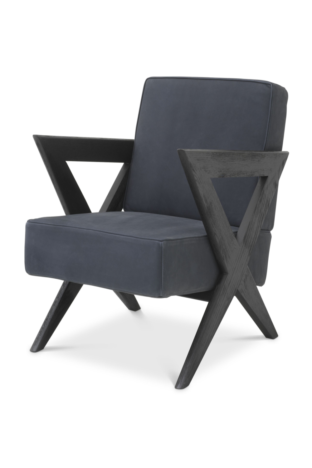 Blue Black Oak Chair | Eichholtz Felippe | Oroa.com