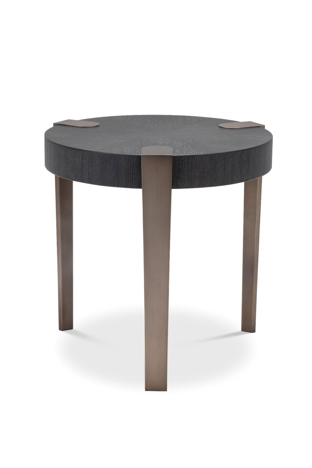 Charcoal Gray Oak Veneer Side Table | Eichholtz Oxnard | OROA