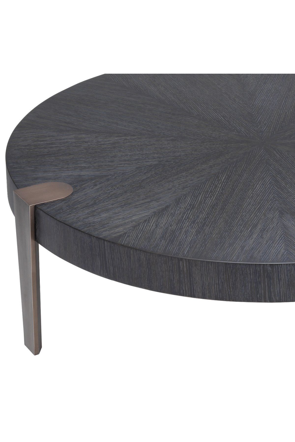 Charcoal Gray Oak Veneer Coffee Table | Eichholtz Oxnard | OROA
