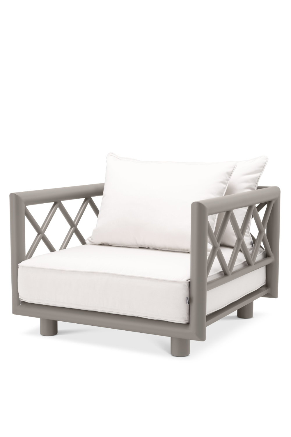 Gray Sunbrella Outdoor Lounge Chair | Eichholtz Mandelieu | Oroa.com