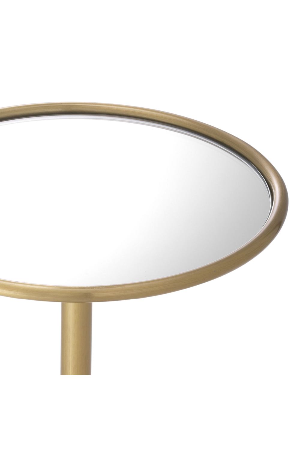 Round Brass Side Table | Eichholtz Narciso