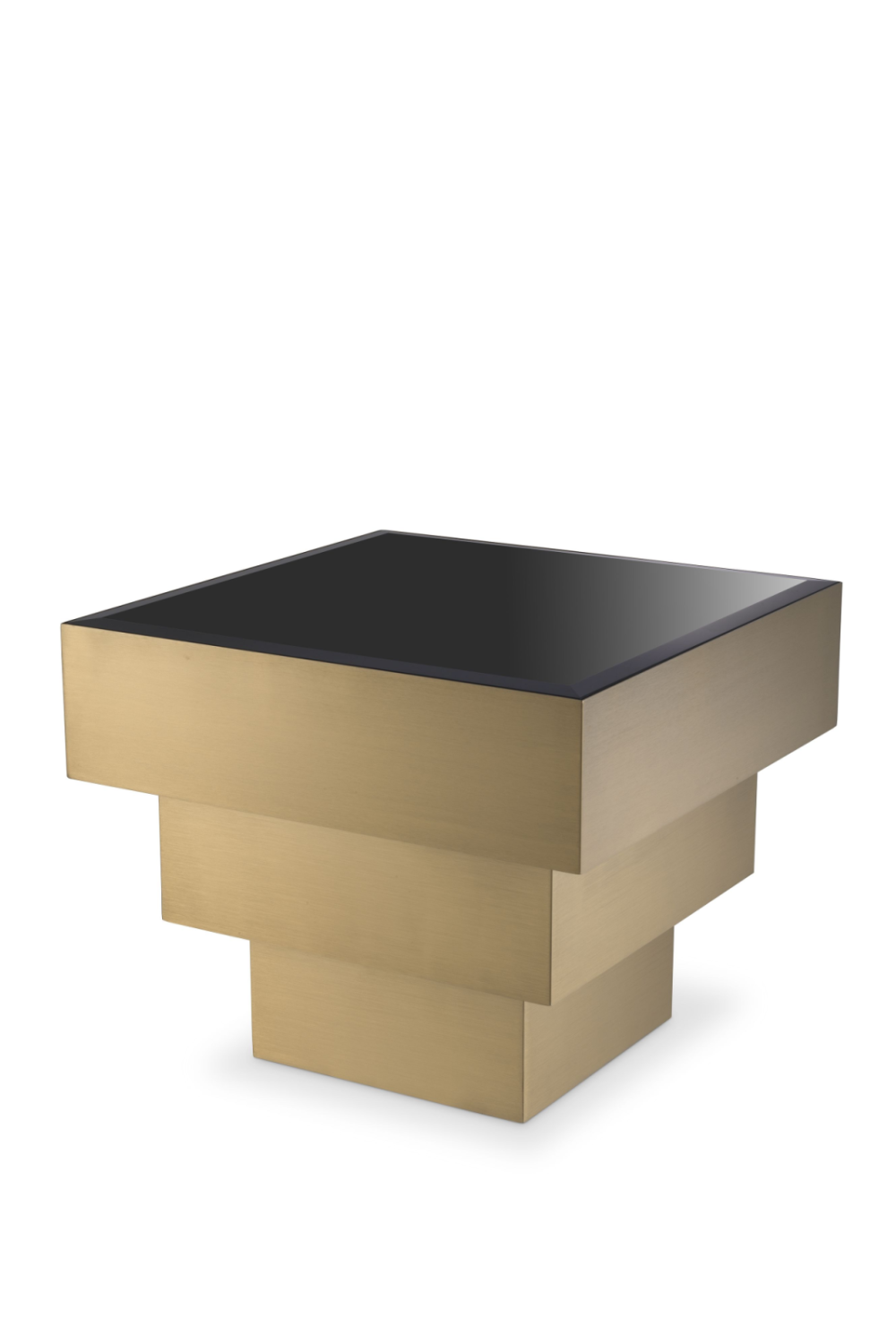Brass Square Layered Side Table | Eichholtz Diaz | OROA