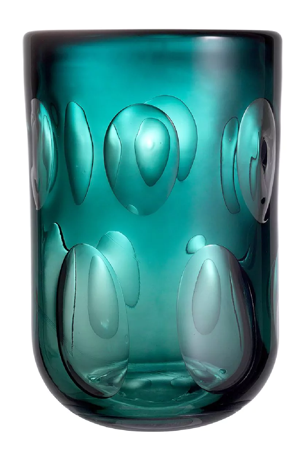 Green Handblown Glass Vase | Eichholtz Nino L | Oroa.com