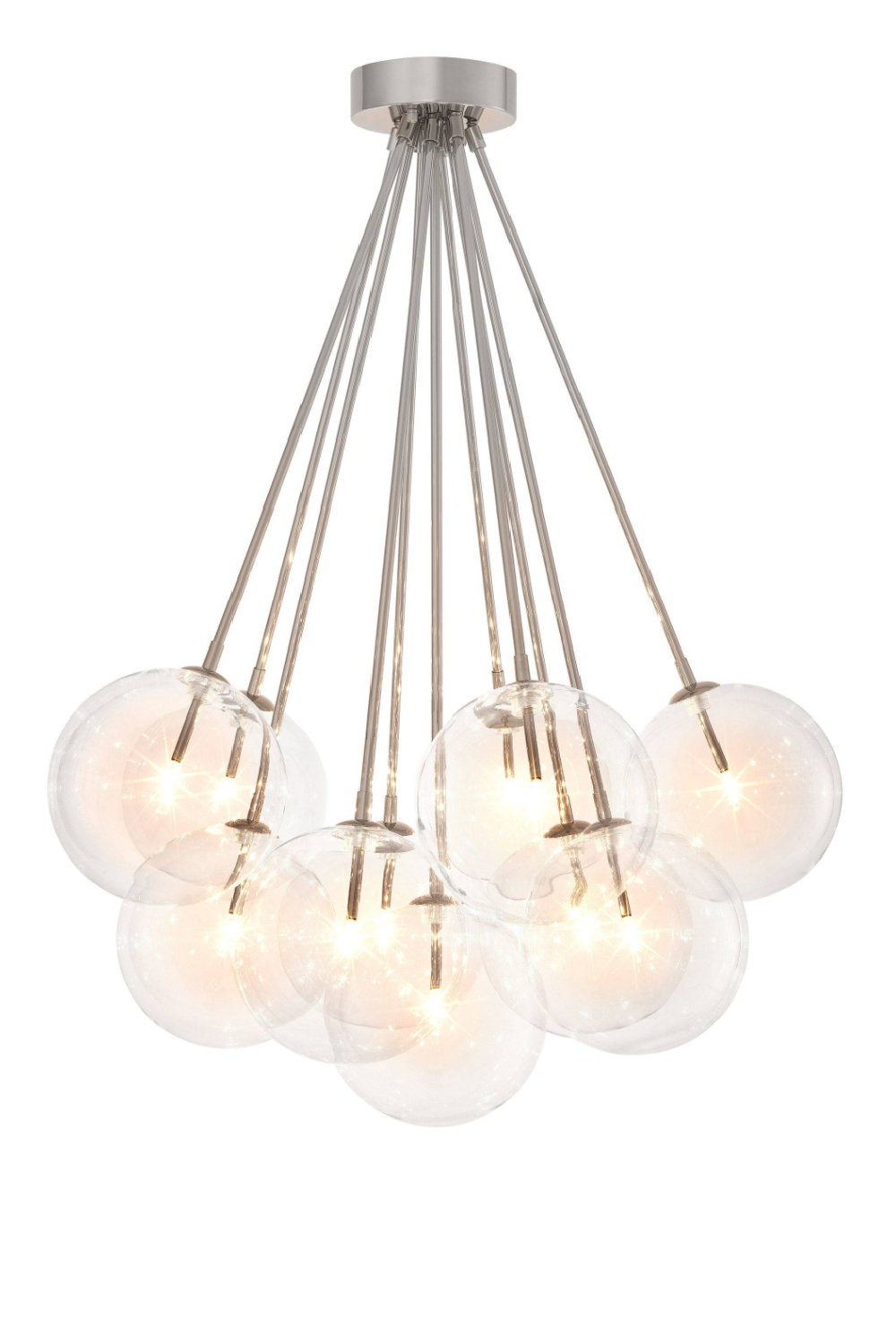 Silver 11-Light Ceiling Lamp | Eichholtz Molecule | OROA