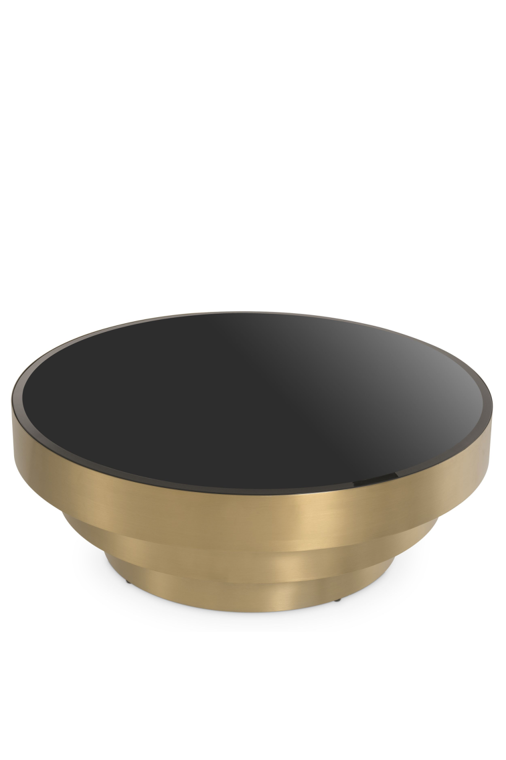 Brass Round Layered Coffee Table | Eichholtz Sinclair | OROA