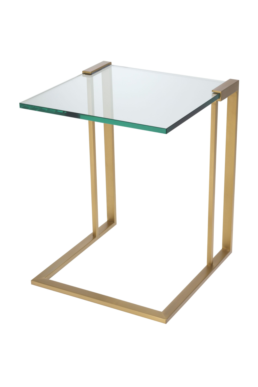 Brass Square Side Table | Eichholtz Perry | OROA