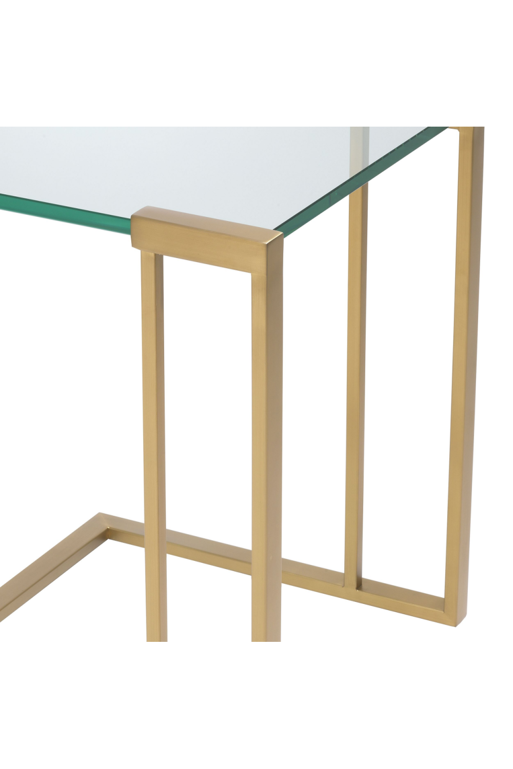 Brass Square Side Table | Eichholtz Perry | OROA