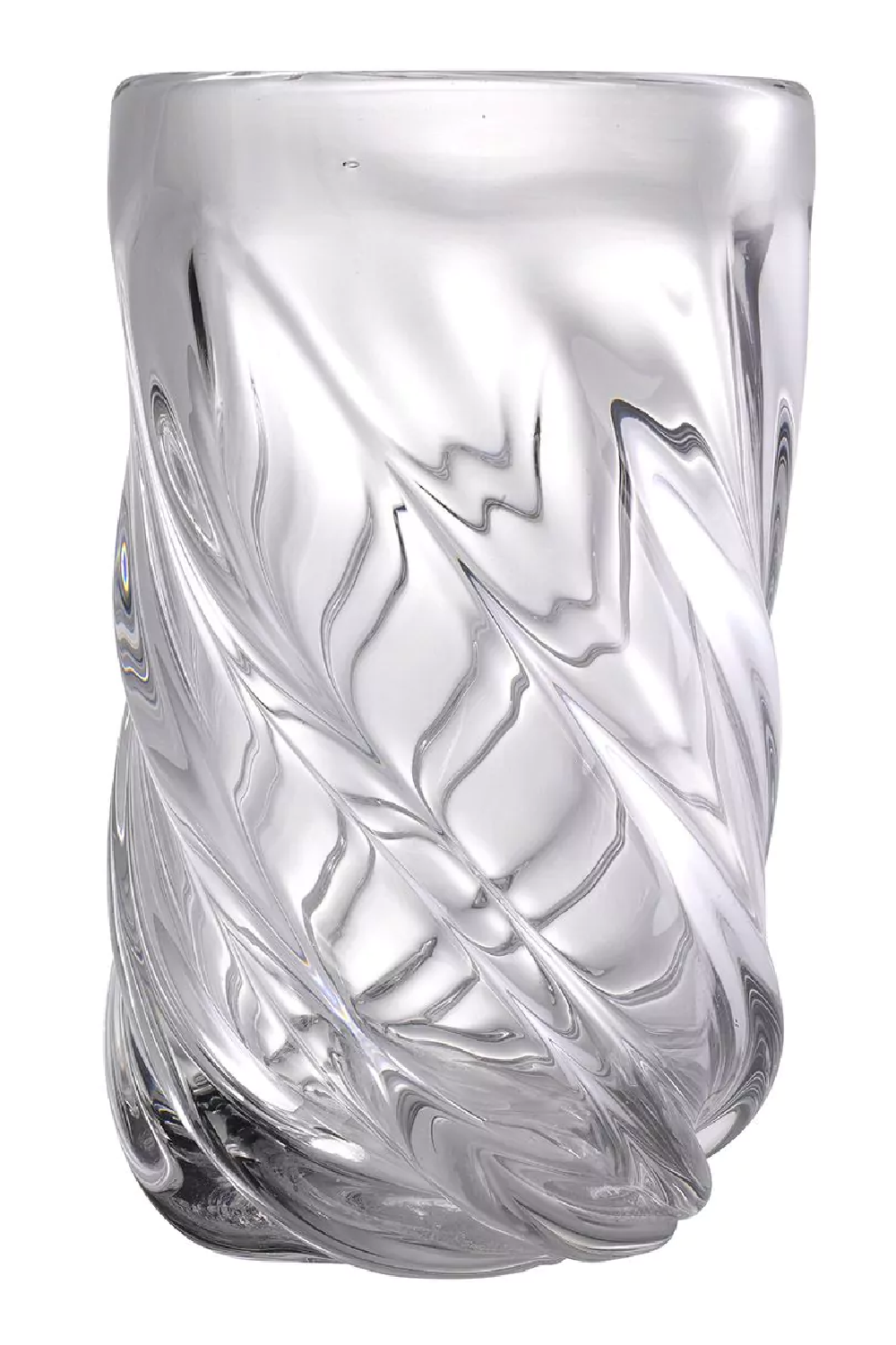 Clear Handblown Glass Vase | Eichholtz Angelito L | Oroa.com