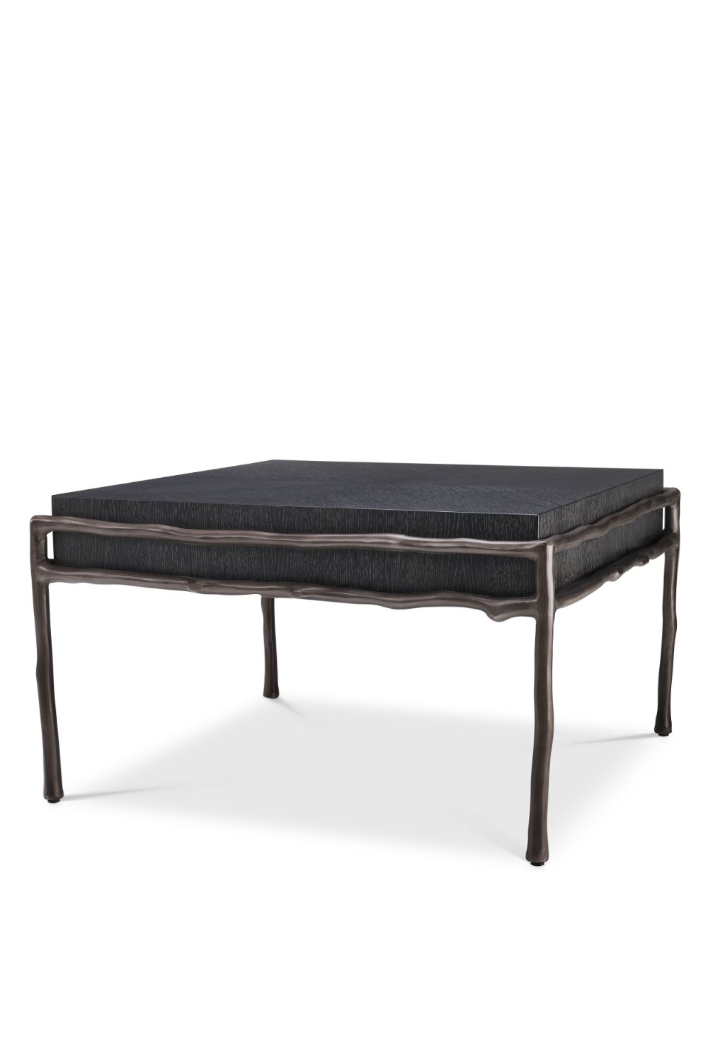 Charcoal Oak Square Side Table | Eichholtz Premier | OROA