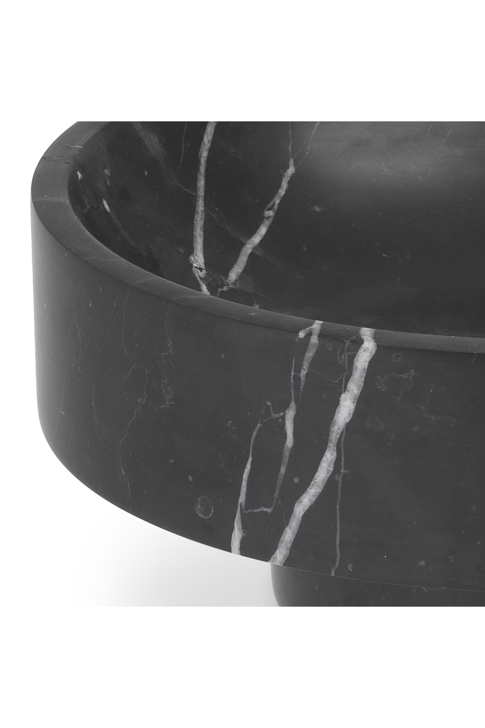Black Marble Decorative Bowl | Eichholtz Santiago | OROA