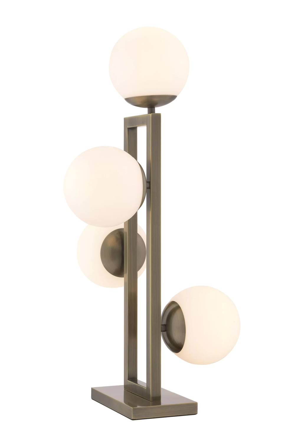 Brass Glass Globe Table Lamp | Eichholtz Pascal | OROA.com