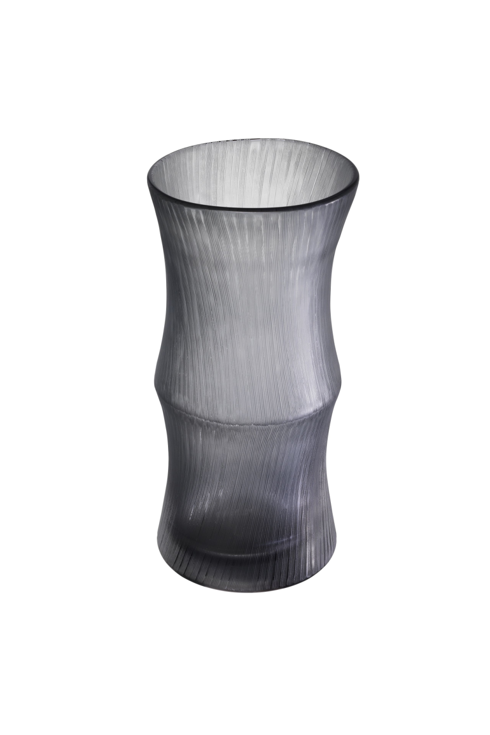 Hand Blown Glass Gray Vase | Eichholtz Thiara | Oroa.com