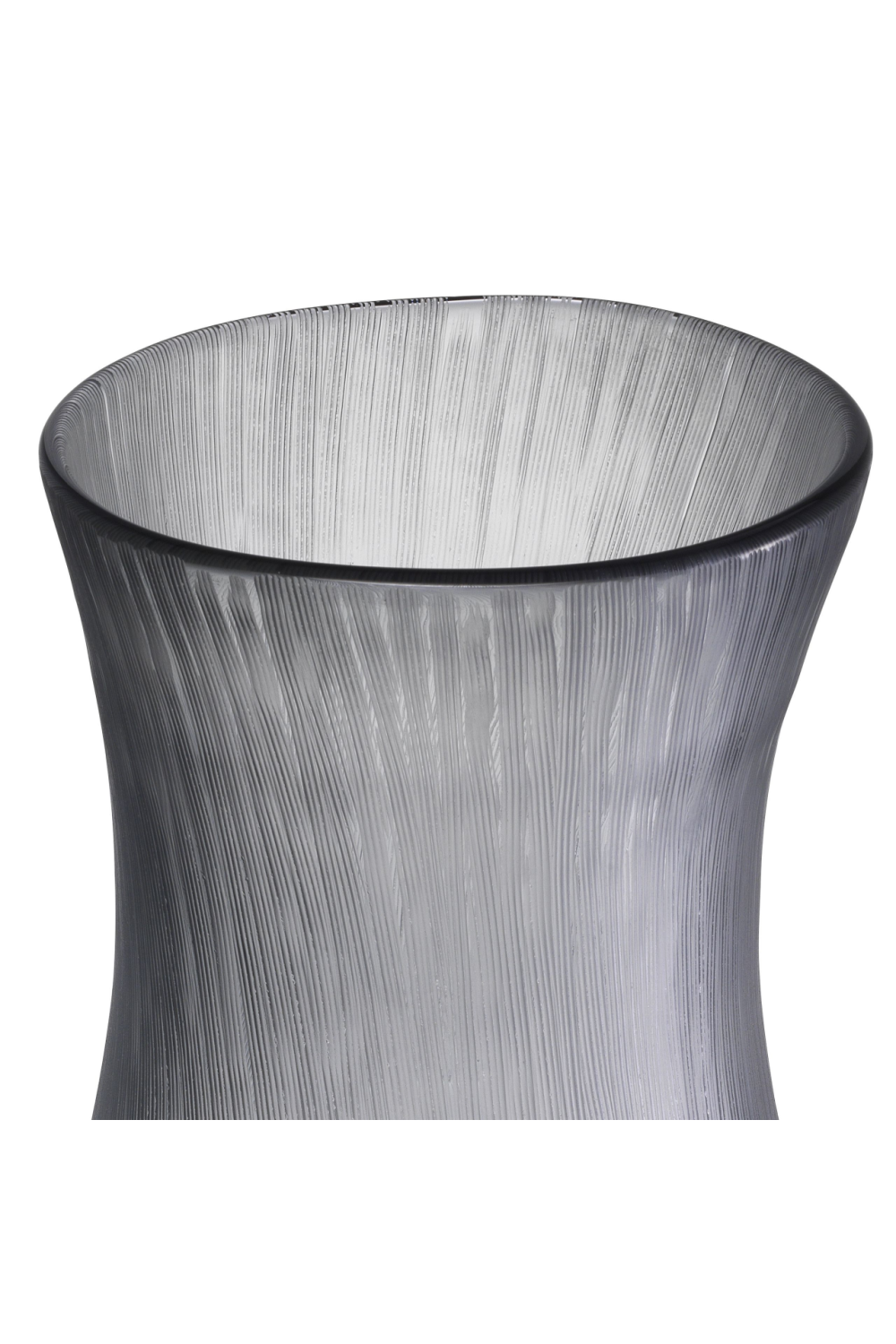 Hand Blown Glass Gray Vase | Eichholtz Thiara | Oroa.com