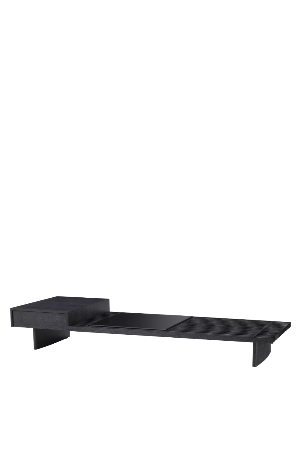 Charcoal Gray Oak Coffee Table | Eichholtz The Crest | OROA TRADE