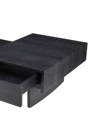 Charcoal Gray Oak Coffee Table | Eichholtz The Crest | OROA TRADE