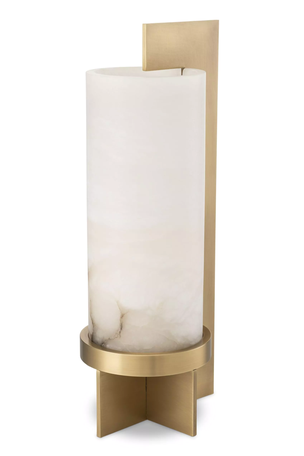 Cylindrical Alabaster Table Lamp | Eichholtz Atilla | OROA.com