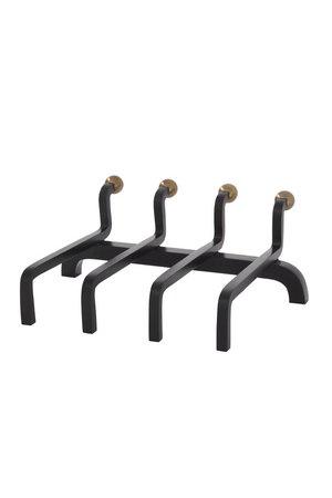 Black Modern Andiron | Eichholtz Brinon | Oroa.com