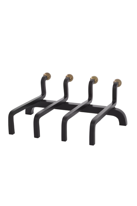 Black Modern Andiron | Eichholtz Brinon | Oroa.com