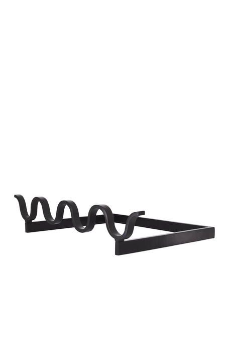 Black Minimalist Andiron | Eichholtz Barlieu | Oroa.com
