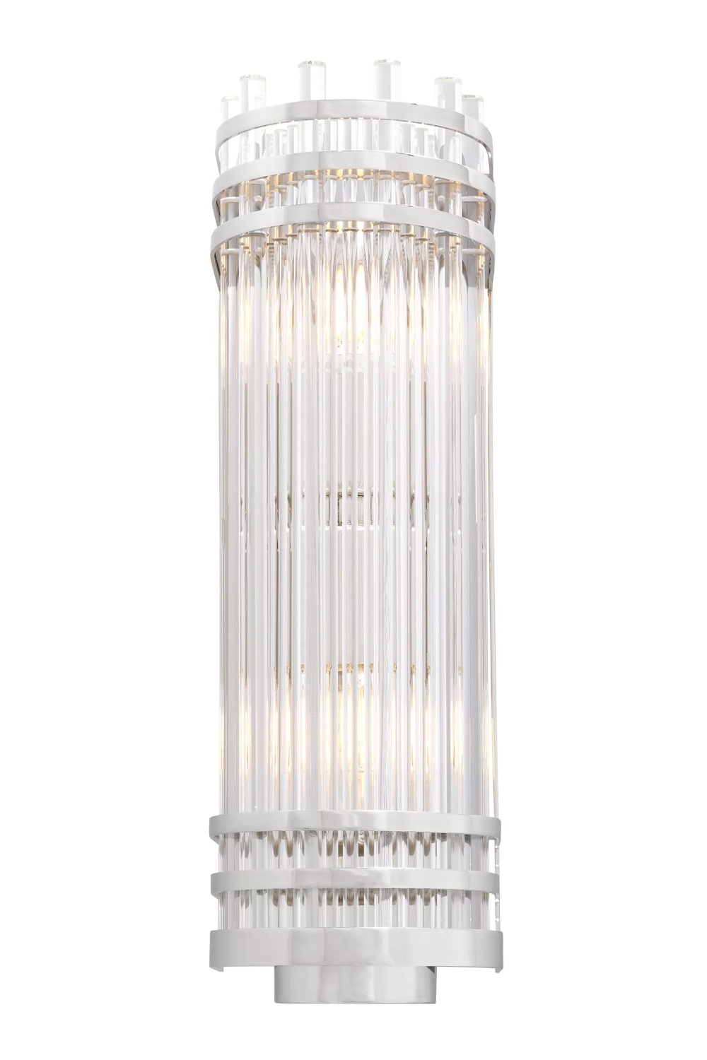 Silver Glass Wall Lamp S | Eichholtz Gulf | Oroa.com