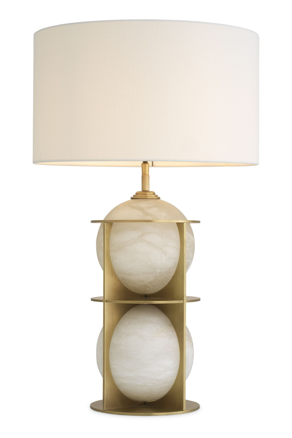Round Alabaster Table Lamp | Eichholtz Eternity | OROA.com