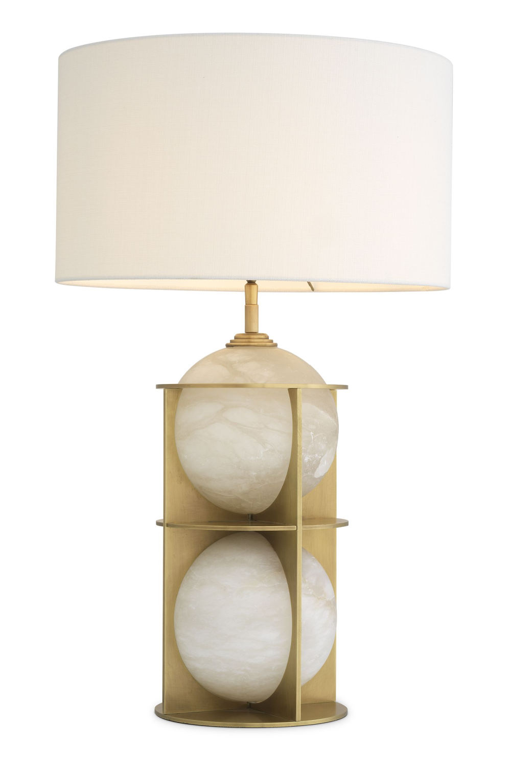Round Alabaster Table Lamp | Eichholtz Eternity | OROA.com