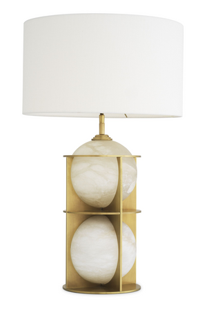 Round Alabaster Table Lamp | Eichholtz Eternity | OROA.com