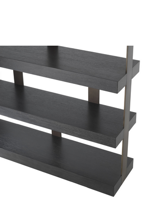 Bronze 5 Shelf Bookcase | Eichholtz Dalmar | OROA.com