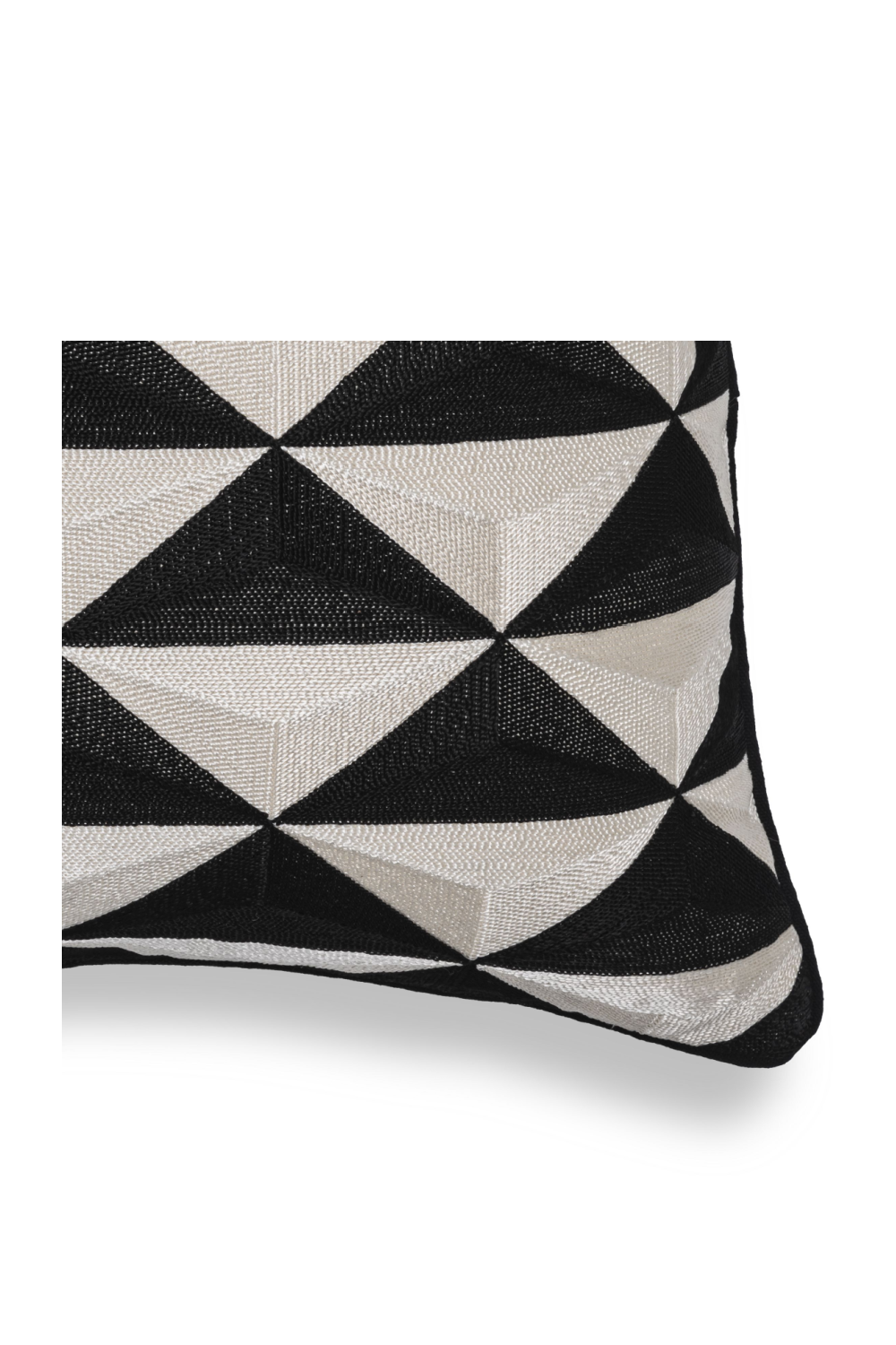 Black & White Decorative Pillow | Eichholtz Mist | OROA.com