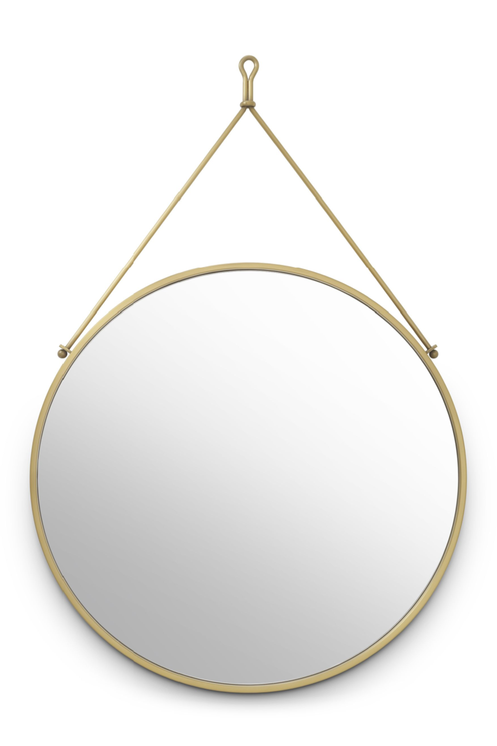 Round Brass Hanging Mirror | Eichholtz Morongo | OROA
