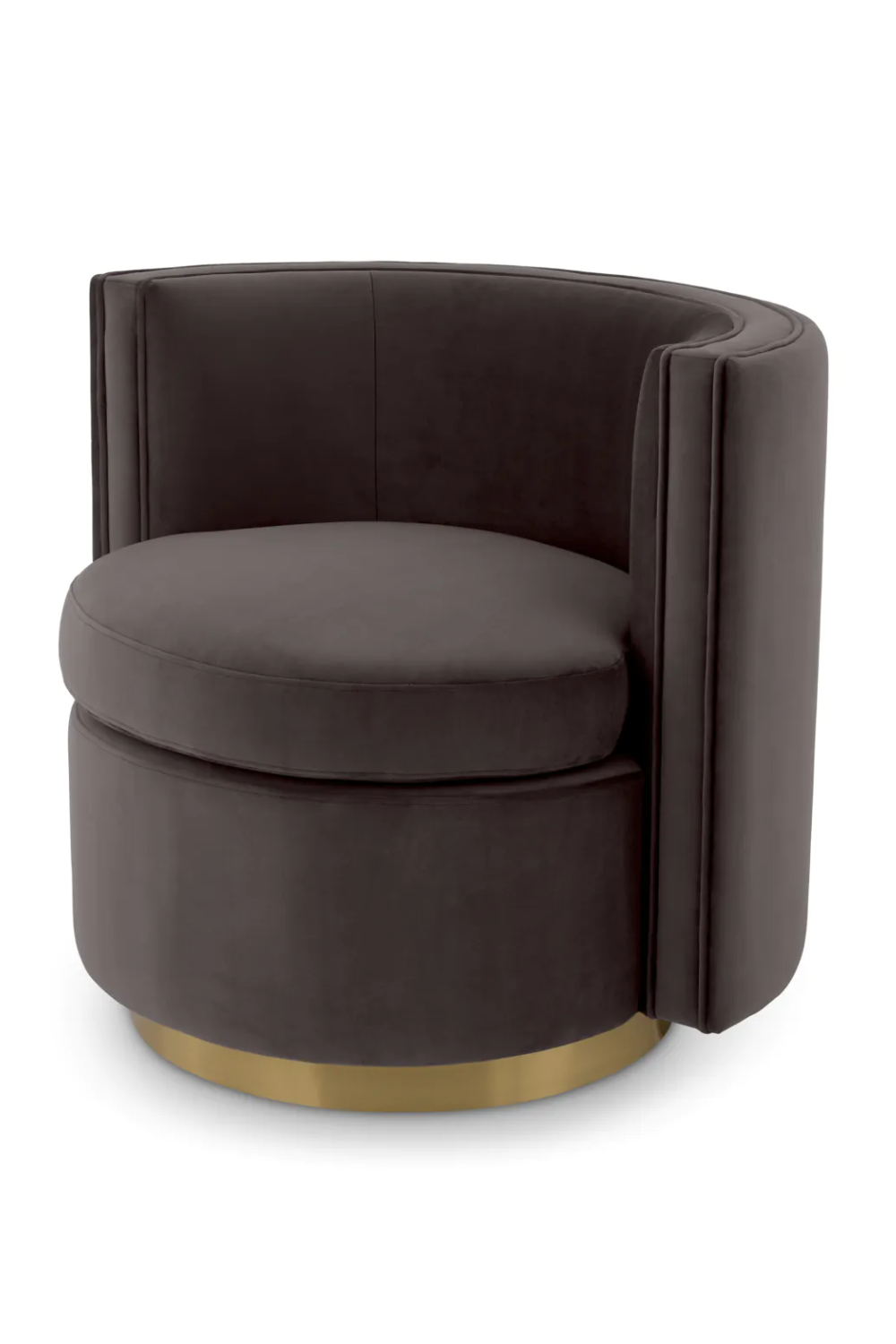 Curved Swivel Chair | Eichholtz Amanda | Oroa.com