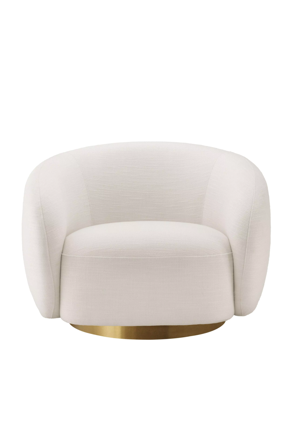 Round Upholstered Swivel Chair | Eichholtz Brice | Oroa.com