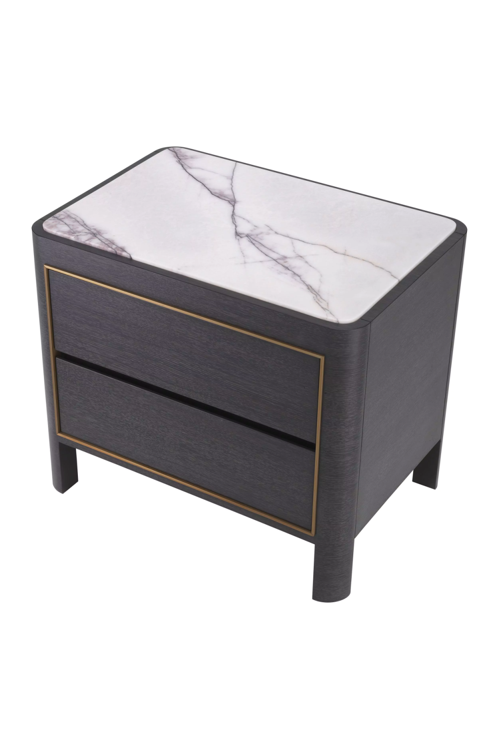 Charcoal Gray Bedside Table | Eichholtz Corazon | Oroa.com