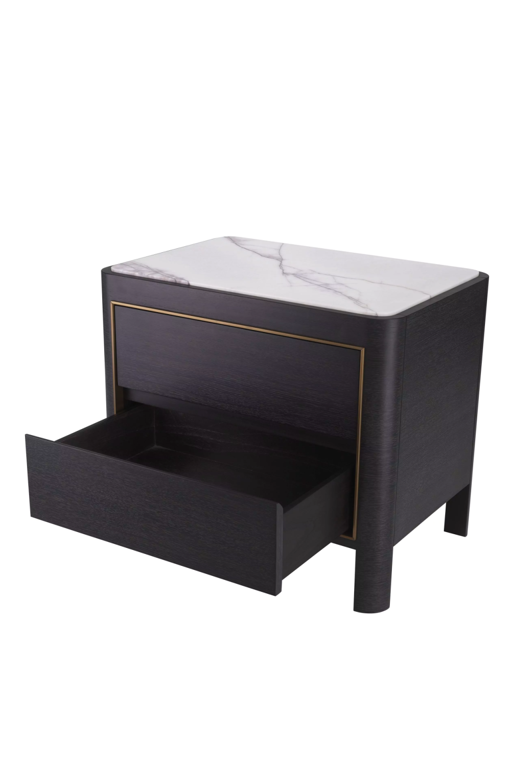 Charcoal Gray Bedside Table | Eichholtz Corazon | Oroa.com
