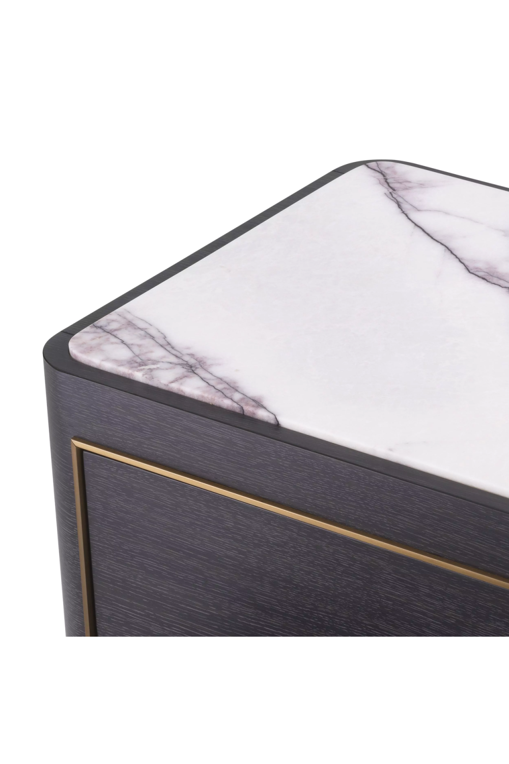 Charcoal Gray Bedside Table | Eichholtz Corazon | Oroa.com