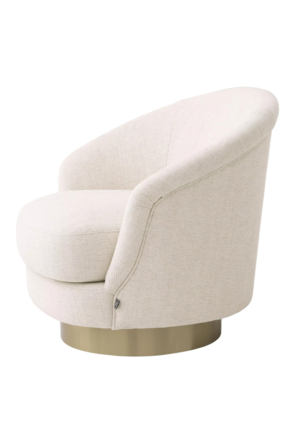 Cream Sloped Swivel Chair | Eichholtz Cervo | Oroa.com