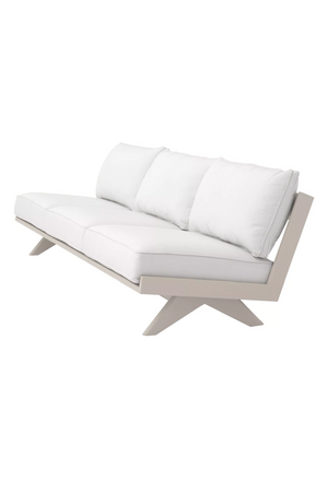 Sand Finish Cushioned Outdoor Sofa | Eichholtz Lomax | Oroa.com