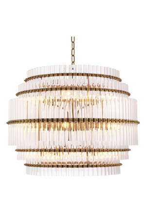 Tiered Glass Tubes Chandelier | Eichholtz Scottsdale | OROA TRADE