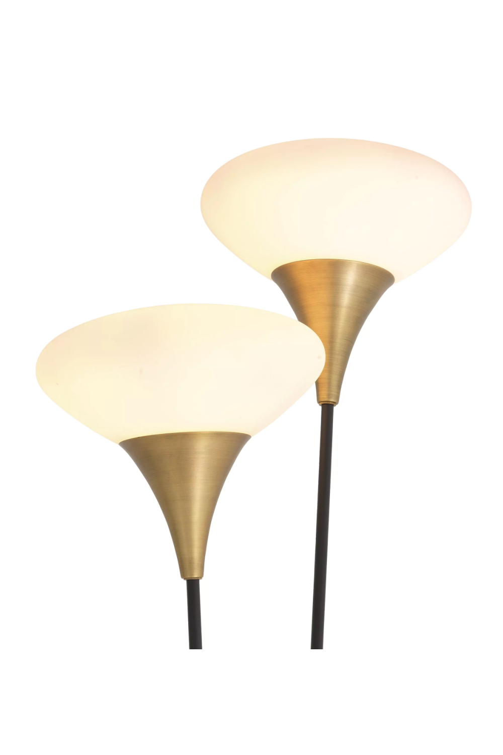 White Glass Shade Floor Lamp | Eichholtz Duco | OROA.com