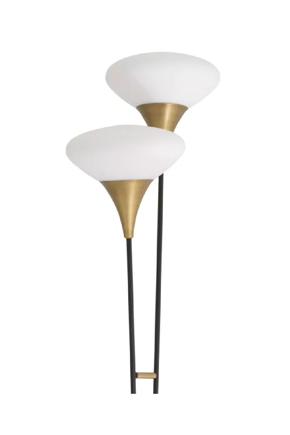 White Glass Shade Floor Lamp | Eichholtz Duco | OROA.com