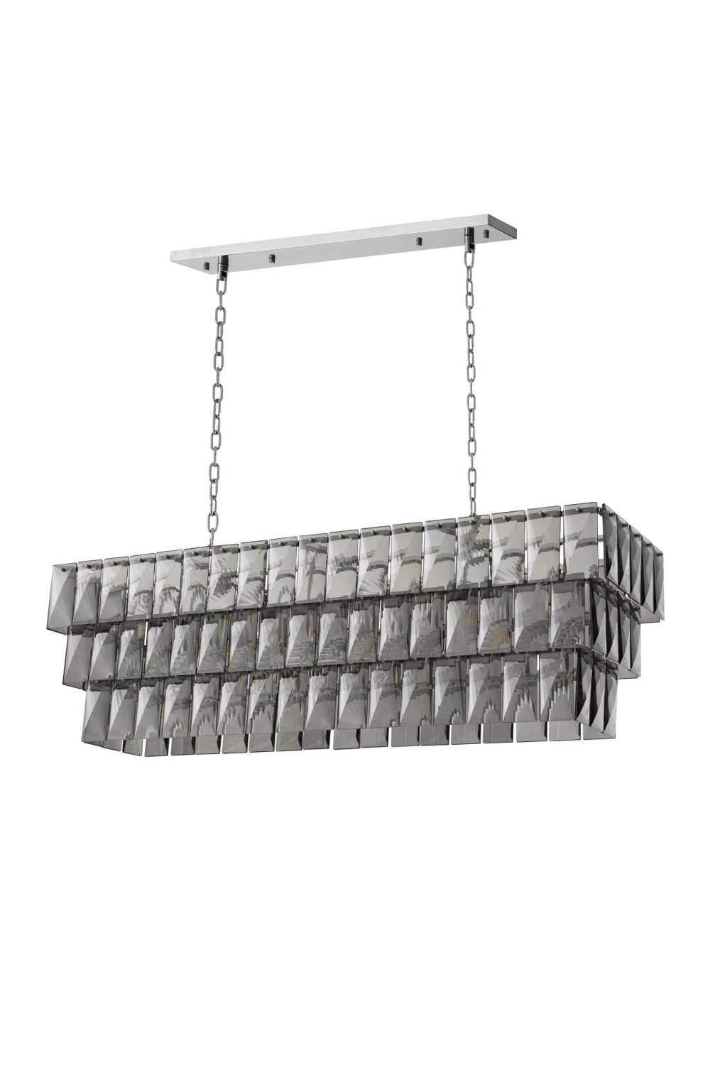 Rectangular Crystals Chandelier | Eichholtz Amazone | OROA