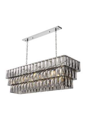 Rectangular Crystals Chandelier | Eichholtz Amazone | OROA