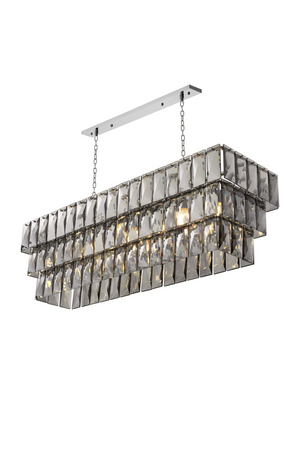 Rectangular Crystals Chandelier | Eichholtz Amazone | OROA